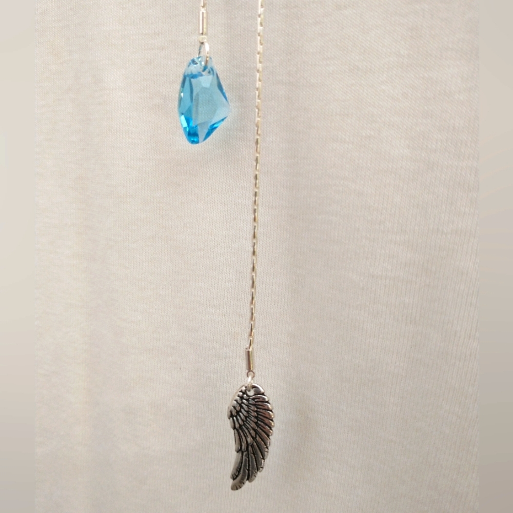 Swarovski Crystal slider necklace